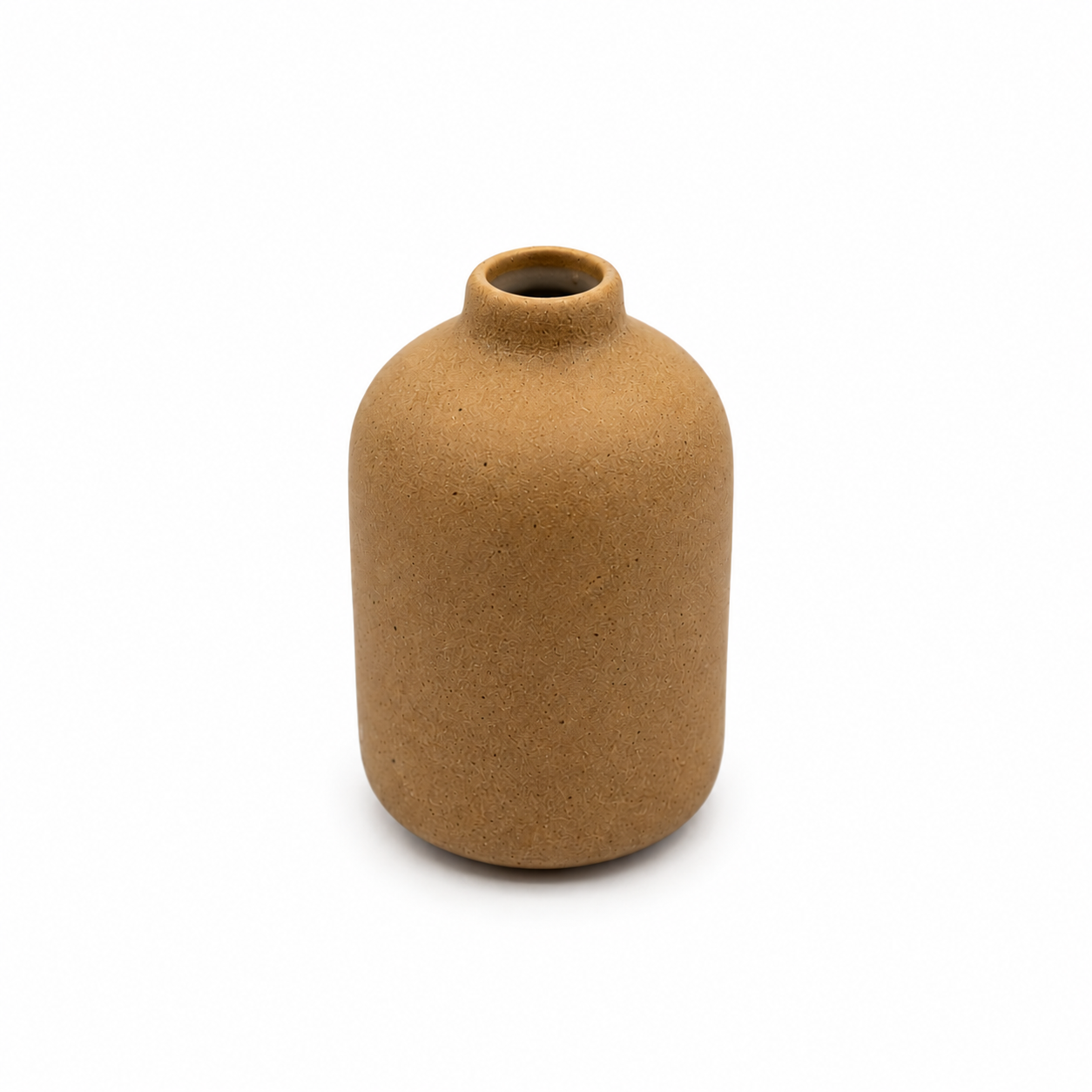 Sand-Glazed Bud Vase - Three Colors Available